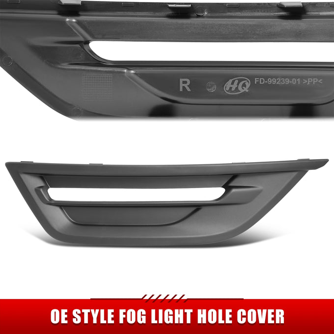 Factory Style Fog Light Bezel <BR>13-19 Ford Taurus