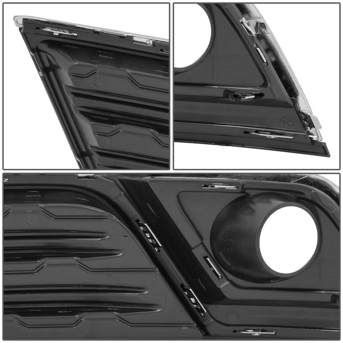 Factory Style Fog Light Bezel <BR>13-17 Chevy Traverse