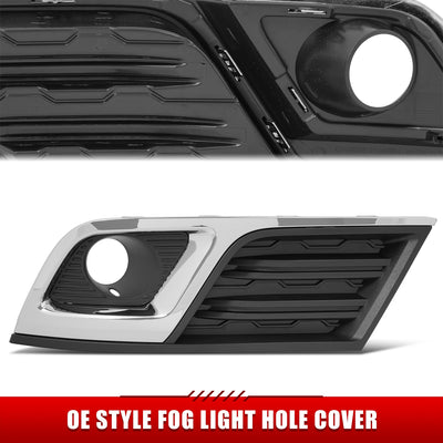 Factory Style Fog Light Bezel <BR>13-17 Chevy Traverse