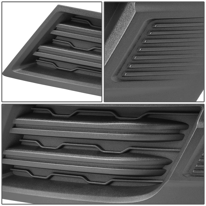 Factory Style Fog Light Bezel <BR>13-17 Chevy Traverse