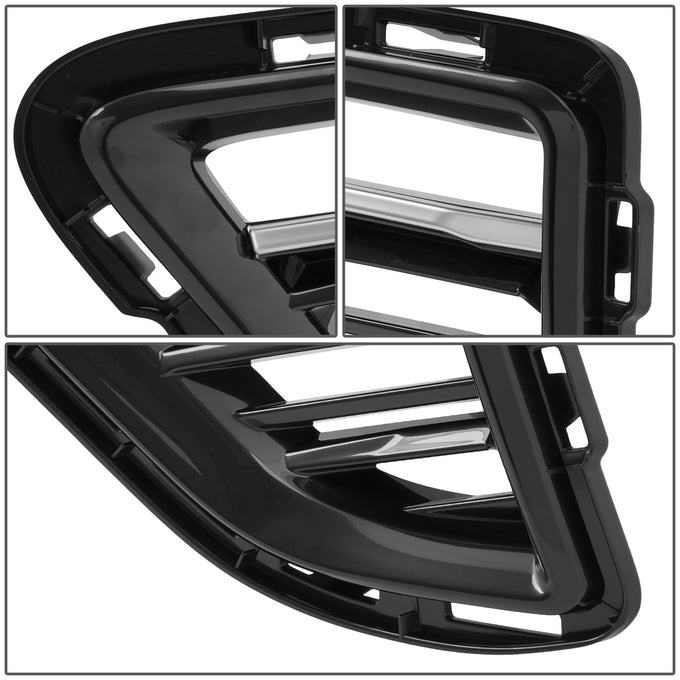 Factory Style Fog Light Bezel <BR>17-18 Chevy Camaro