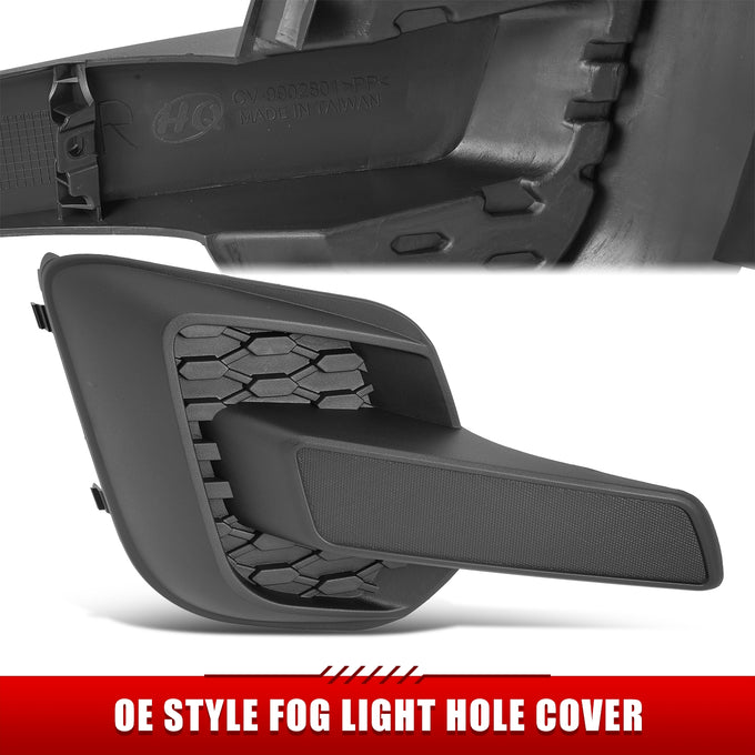 Factory Style Fog Light Bezel <BR>10-15 Chevy Equinox