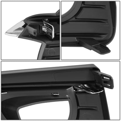 Factory Style Fog Light Bezel <BR>14-17 Infiniti Q50