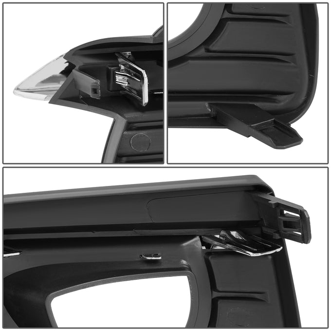 Factory Style Fog Light Bezel <BR>14-17 Infiniti Q50