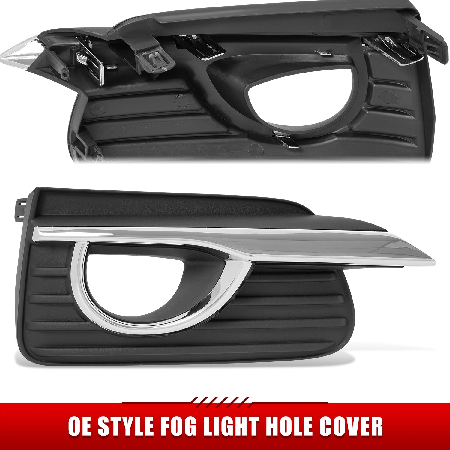 Factory Style Fog Light Bezel <BR>14-17 Infiniti Q50