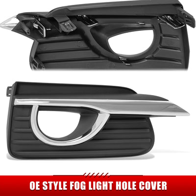 Factory Style Fog Light Bezel <BR>14-17 Infiniti Q50