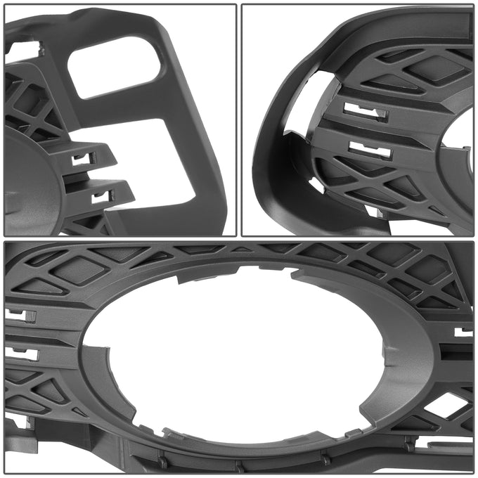 Factory Style Fog Light Bezel <BR>08-09 Mercedes-Benz C230, 10-11 C250, 08-11 C300/ C350