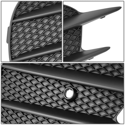 Factory Style Fog Light Bezel <BR>17-19 Mercedes-Benz E300, 20 E350, 17-18 E400, 19-20 E450