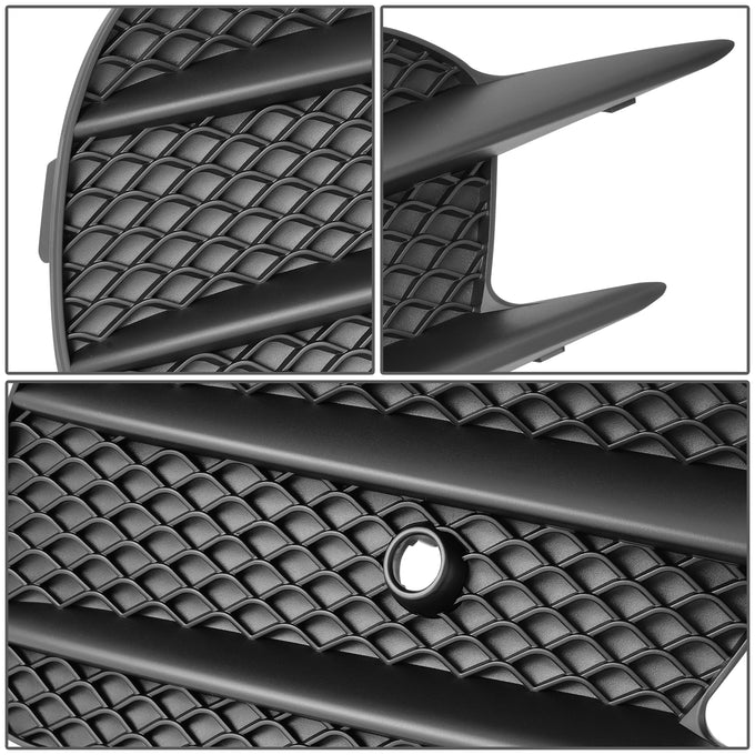 Factory Style Fog Light Bezel <BR>17-19 Mercedes-Benz E300, 20 E350, 17-18 E400, 19-20 E450