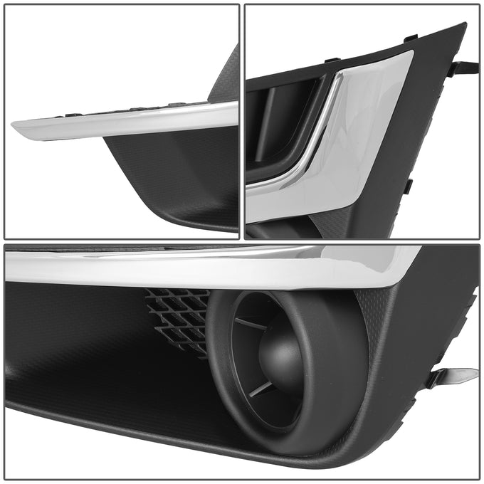 Factory Style Fog Light Bezel <BR>15-16 Subaru Impreza