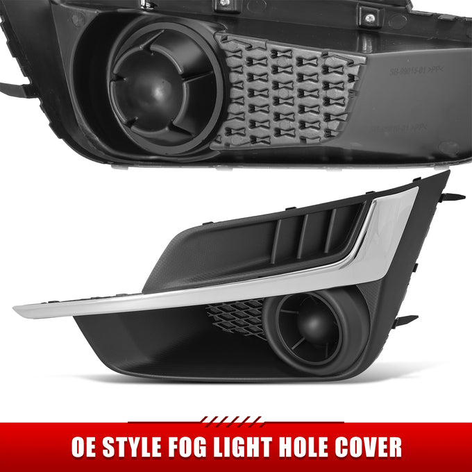 Factory Style Fog Light Bezel <BR>15-16 Subaru Impreza