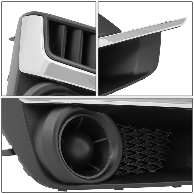 Factory Style Fog Light Bezel <BR>15-16 Subaru Impreza