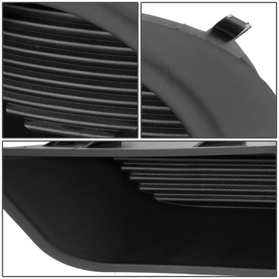 Factory Style Fog Light Bezel <BR>08-10 Toyota Highlander