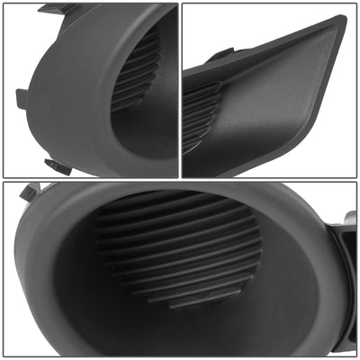 Factory Style Fog Light Bezel <BR>08-10 Toyota Highlander