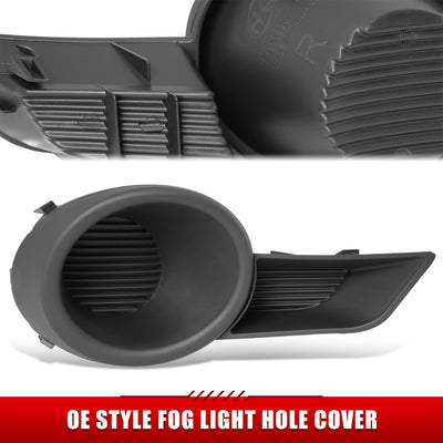 Factory Style Fog Light Bezel <BR>08-10 Toyota Highlander