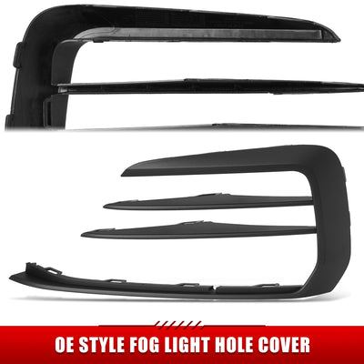 Factory Style Fog Light Bezel <BR>18-20 VW GTI