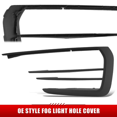 Factory Style Fog Light Bezel <BR>18-20 VW GTI