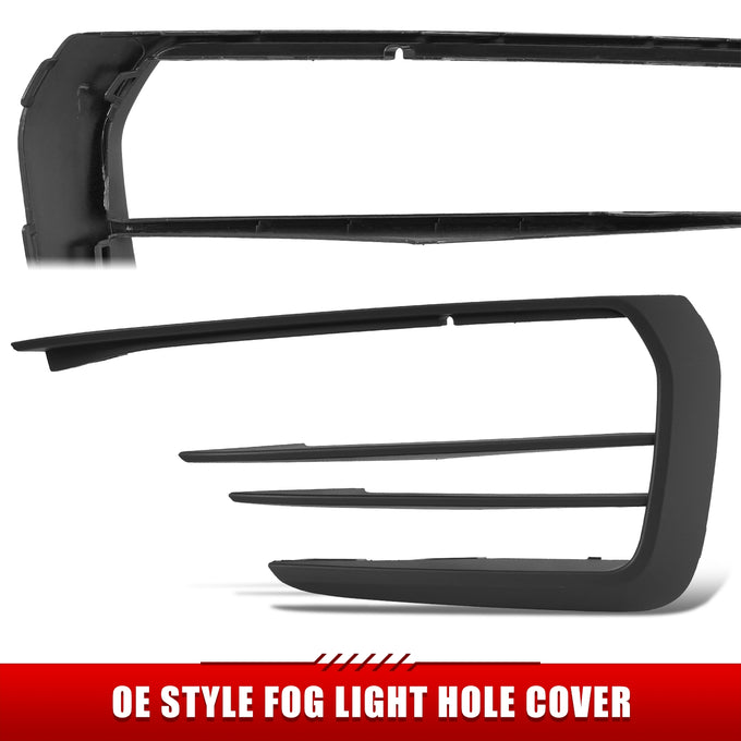 Factory Style Fog Light Bezel <BR>18-20 VW GTI