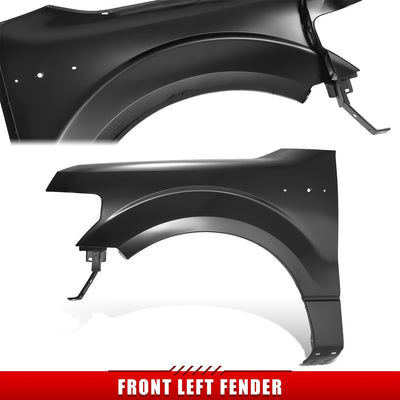 Factory Style Front Left Side Fenders <br> 09-14 Ford F-150