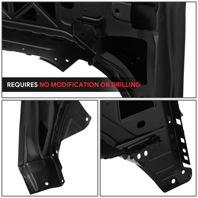 Front Driver Left Side Fender Primed Steel <br>15-20 Suburban Tahoe