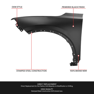 Factory Style Driver Side Left Fender Panel<br>19-25 Chevy Blazer