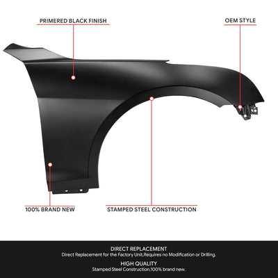 Factory Style Passenger Side Right Fender Panel<br>13-18 Cadillac ATS