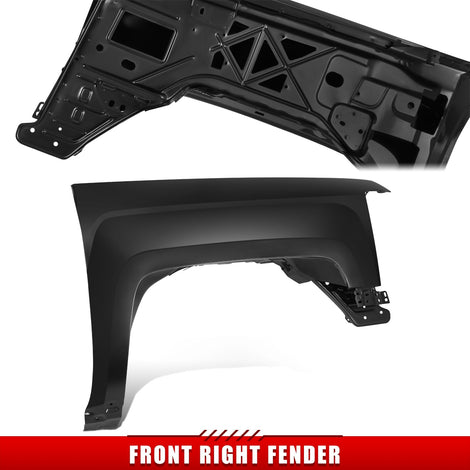 Factory Style Front Right Fender <br>14-19 Chevy Silverado 1500, 2500 HD, 3500 HD