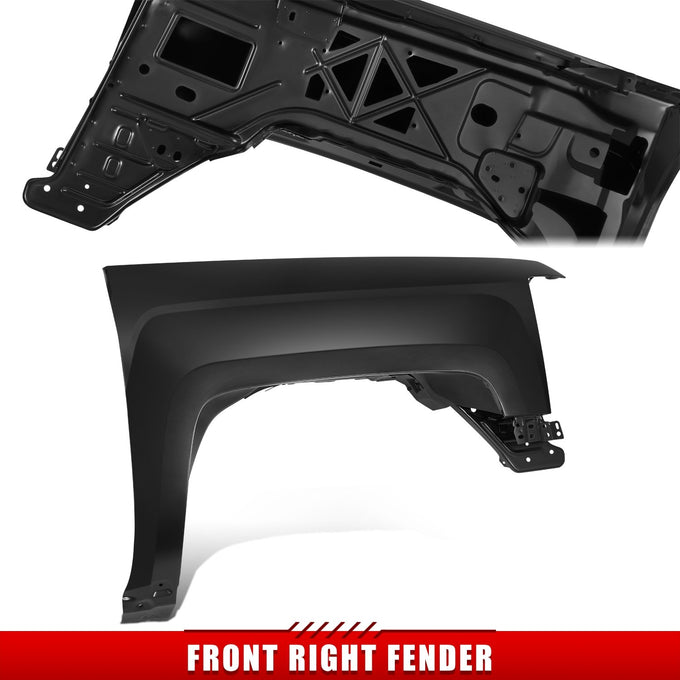 Factory Style Front Right Fender <br>14-19 Chevy Silverado 1500, 2500 HD, 3500 HD