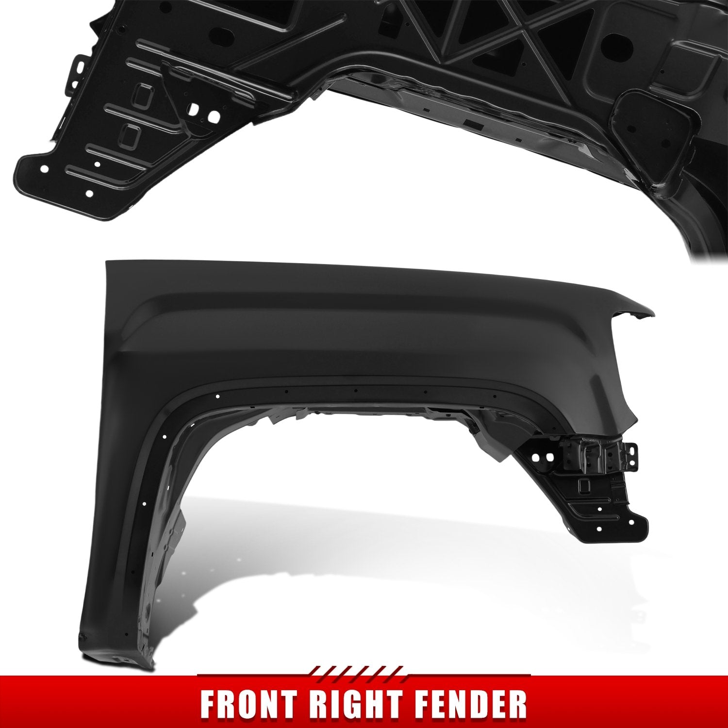 Factory Style Front Right Fender <br>14-19 GMC Sierra 1500, 2500 HD, 3500 HD