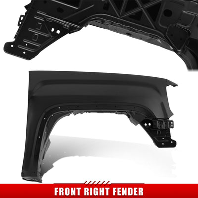 Factory Style Front Right Fender <br>14-19 GMC Sierra 1500, 2500 HD, 3500 HD