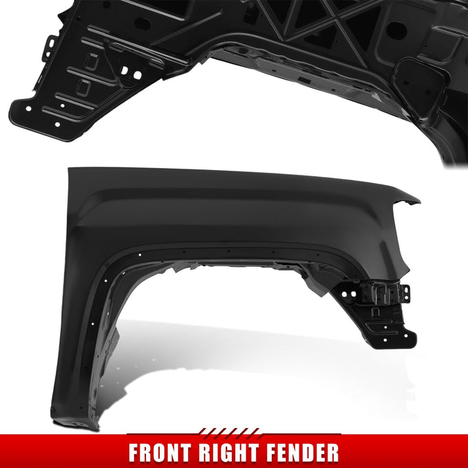 Factory Style Front Right Fender <br>14-19 GMC Sierra 1500, 2500 HD, 3500 HD