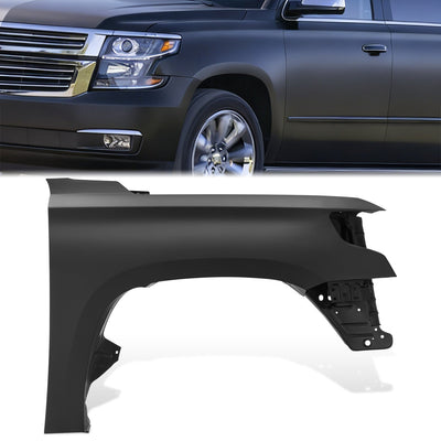 Front Passenger Right Side Fender Primed Steel <br>15-20 Chevy Suburban Tahoe