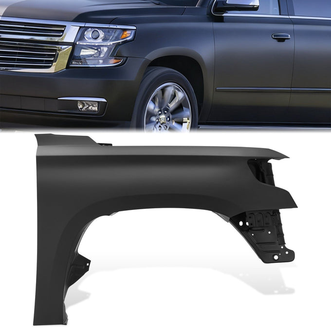 Front Passenger Right Side Fender Primed Steel <br>15-20 Chevy Suburban Tahoe