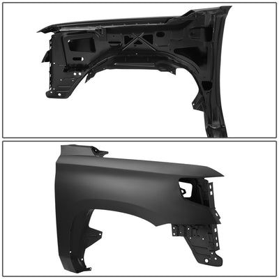 Front Passenger Right Side Fender Primed Steel <br>15-20 Chevy Suburban Tahoe