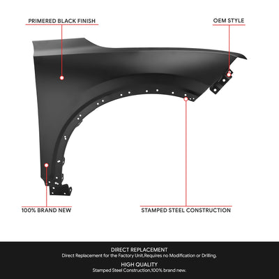 Factory Style Passenger Side Right Fender Panel<br>19-25 Chevy Blazer