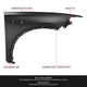 Factory Style Passenger Side Right Fender Panel<br>20-25 Cadillac XTS