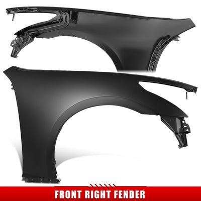 Factory Style Passenger Side Right Fender Panel <br>11-12 Infiniti G25, 07-08 G35, 09-13 G37