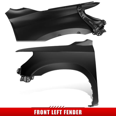 Driver Left Side Fender Panel w/o Molding Holes <br>07-22 Toyota Sequoia Tundra