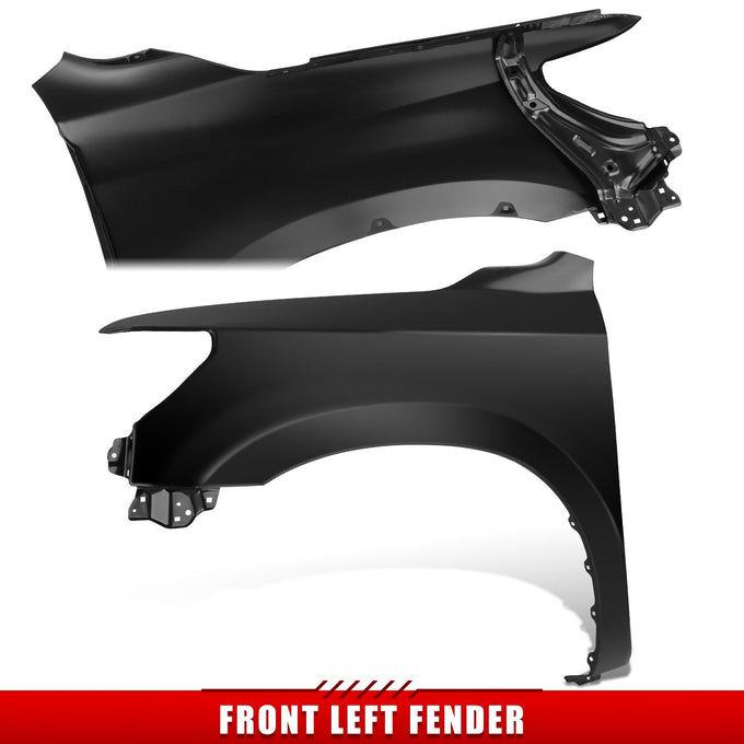 Driver Left Side Fender Panel w/o Molding Holes <br>07-22 Toyota Sequoia Tundra