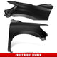 Passenger Side RH Fender Panel w/o Molding Holes <br>07-22 Toyota Sequoia Tundra