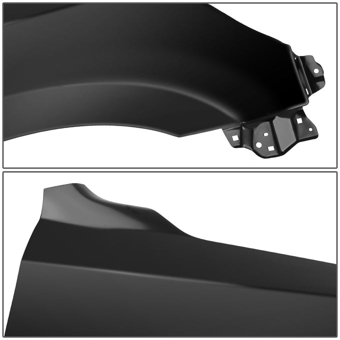 Passenger Side RH Fender Panel w/o Molding Holes <br>07-22 Toyota Sequoia Tundra