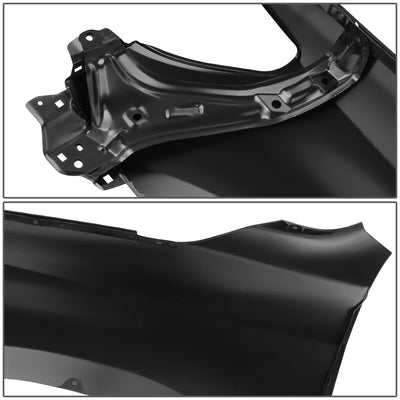 Passenger Side RH Fender Panel w/o Molding Holes <br>07-22 Toyota Sequoia Tundra