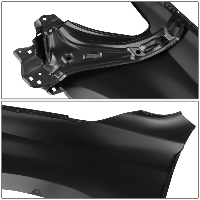 Passenger Side RH Fender Panel w/o Molding Holes <br>07-22 Toyota Sequoia Tundra