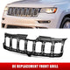 Factory Style Front Bumper Grille <br>16-21 Jeep Grand Cherokee, 2022 Grand Cherokee WK