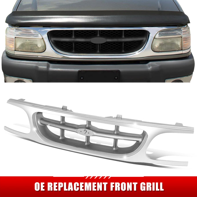 Factory Style Reinforced ABS Material Grille <BR>95-01 Ford Explorer