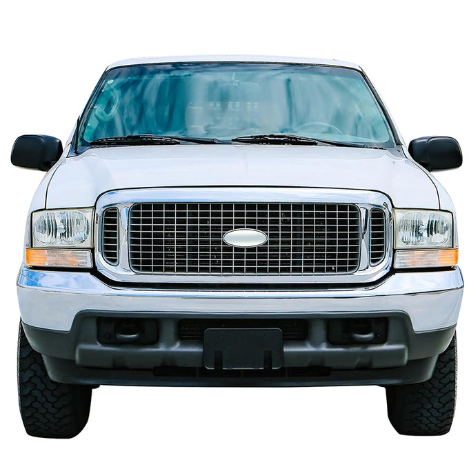 Factory Style Front Bumper Grille <br>02-04 Ford Excursion, Limited, XLT