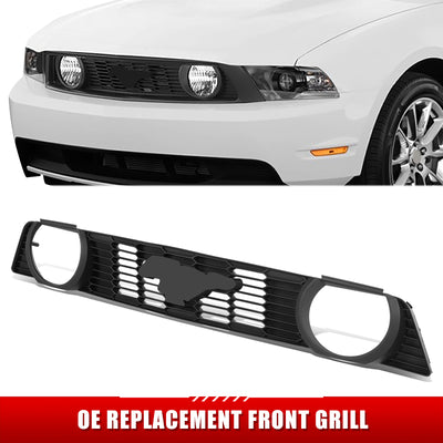 Factory Style Front Bumper Grille <br> 10-12 Ford Mustang GT