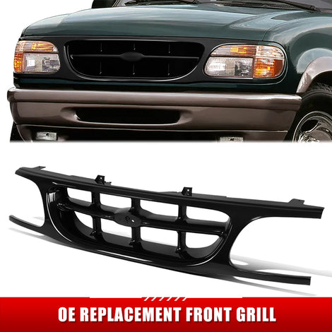 Factory Style Grille <BR>95-01 Ford Explorer, 2001 Sport
