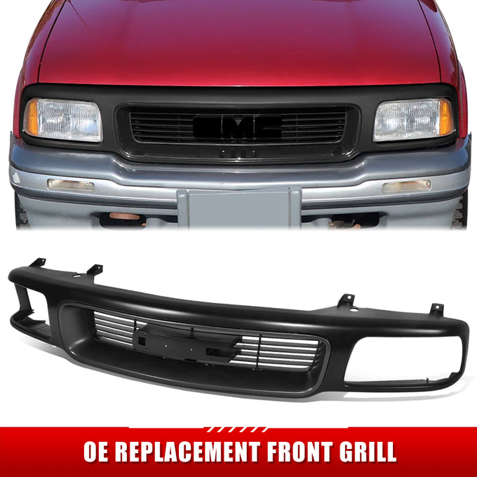 Factory Style Grille w/Headlight Holes <br> 94-95 GMC Sonoma, SL, SLE, SLS