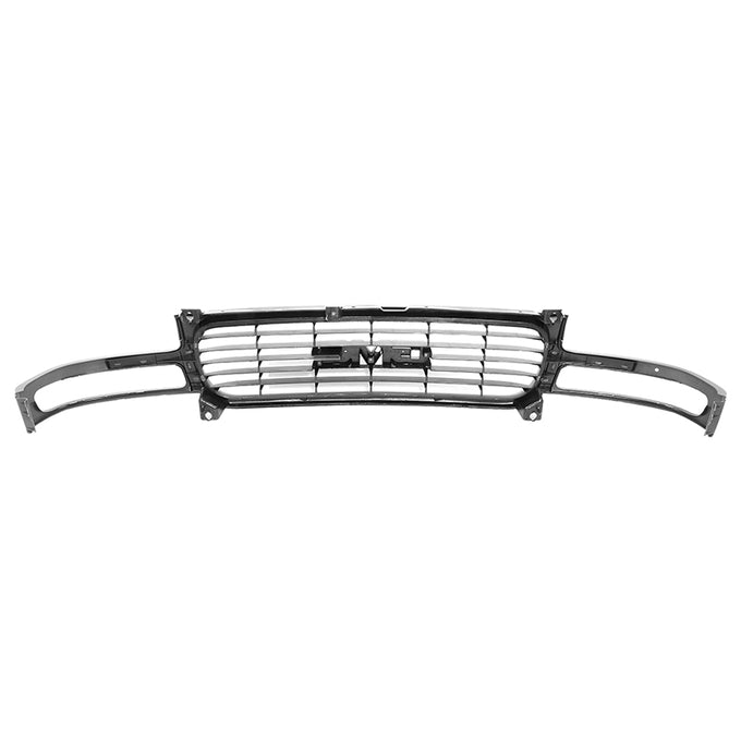 Horizontal Slats Front Grille <br>00-06 GMC Sierra, Yukon XL 1500